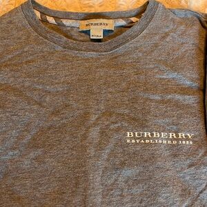 Burberry long sleeve kids shirt.